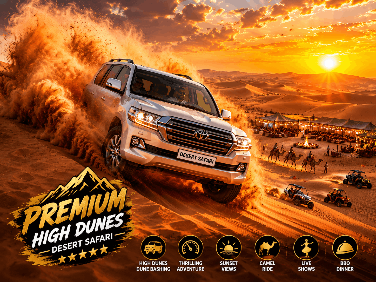 Premium Desert Safari – High Dunes Dubai