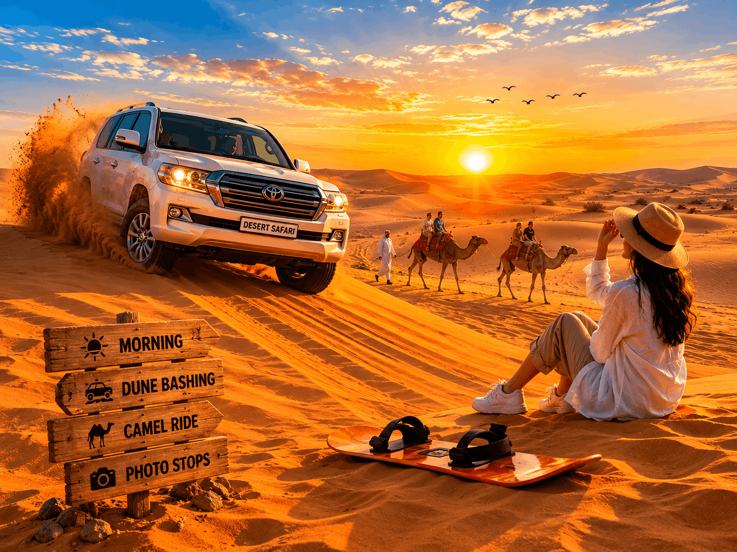 Premium Morning Desert Safari Dubai